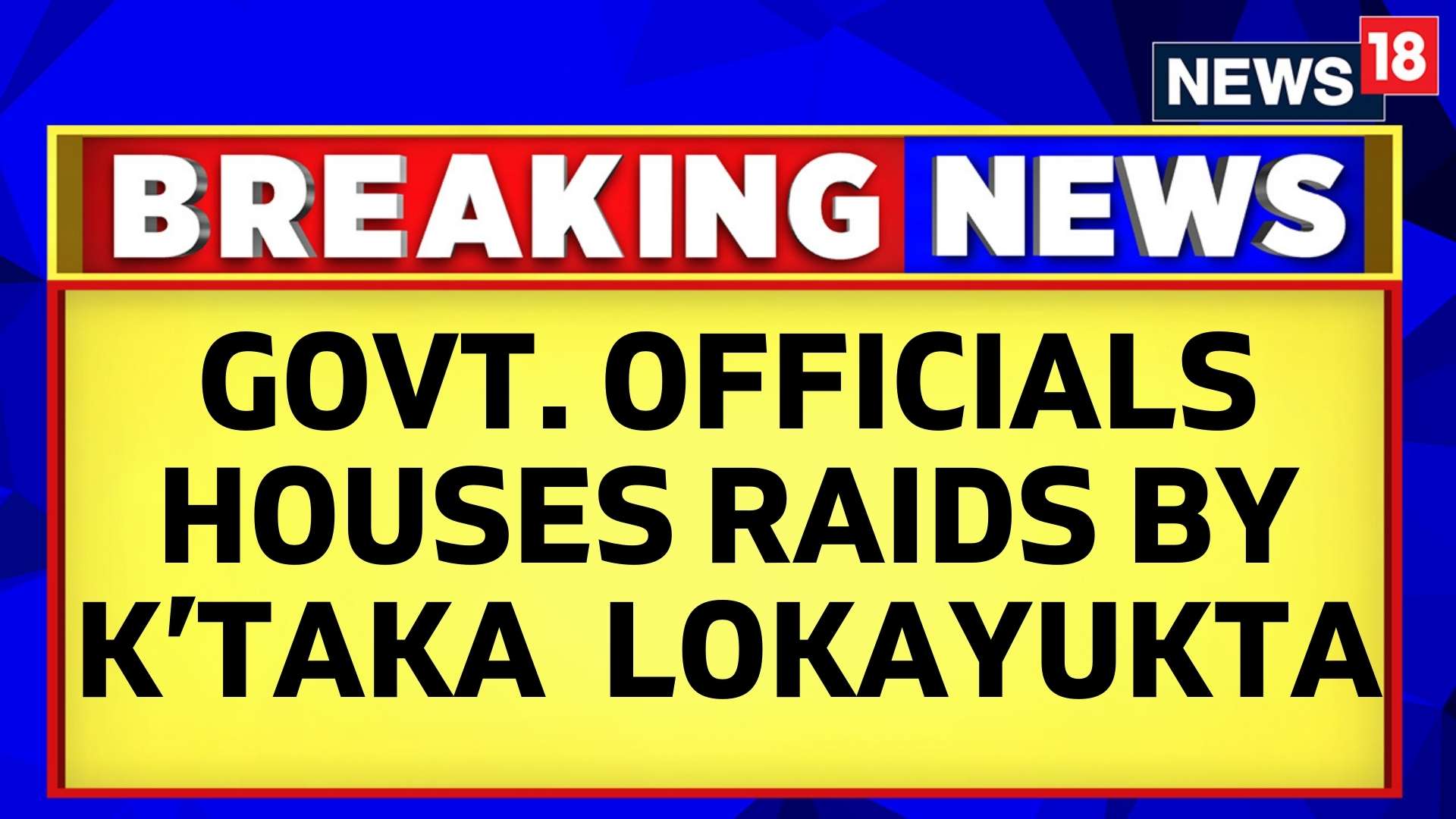 Watch Karnataka Lokayukta Raids At Residences Of Multiple Government ...