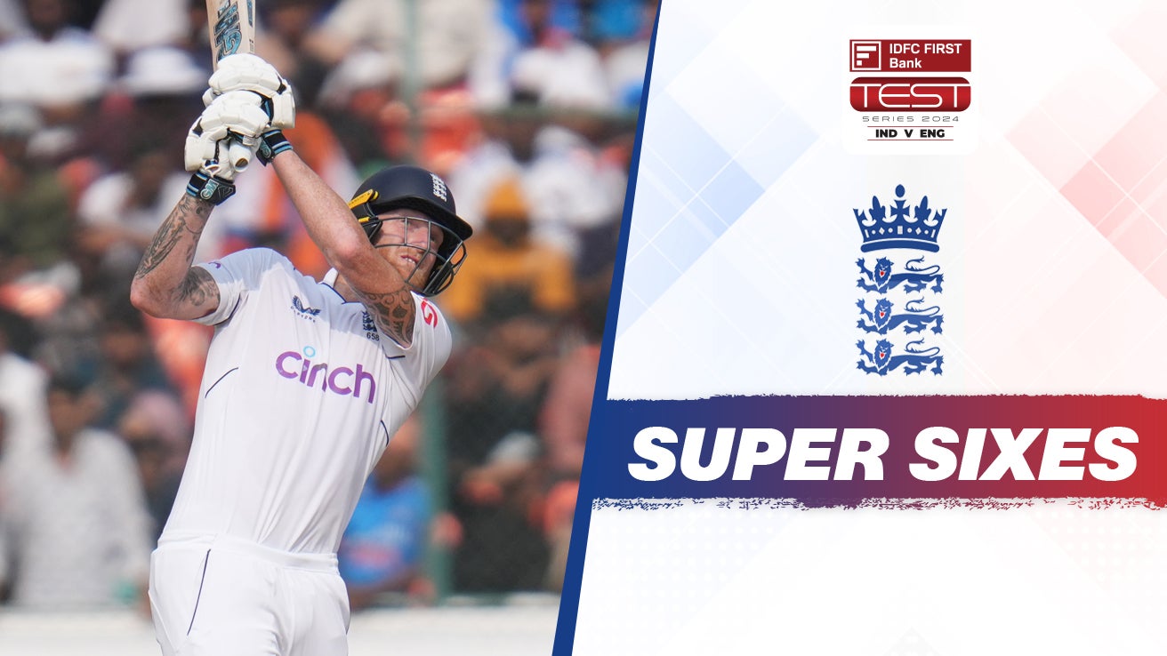 Watch India Vs England - 1st Test - 1st Innings - England Super 6s ...