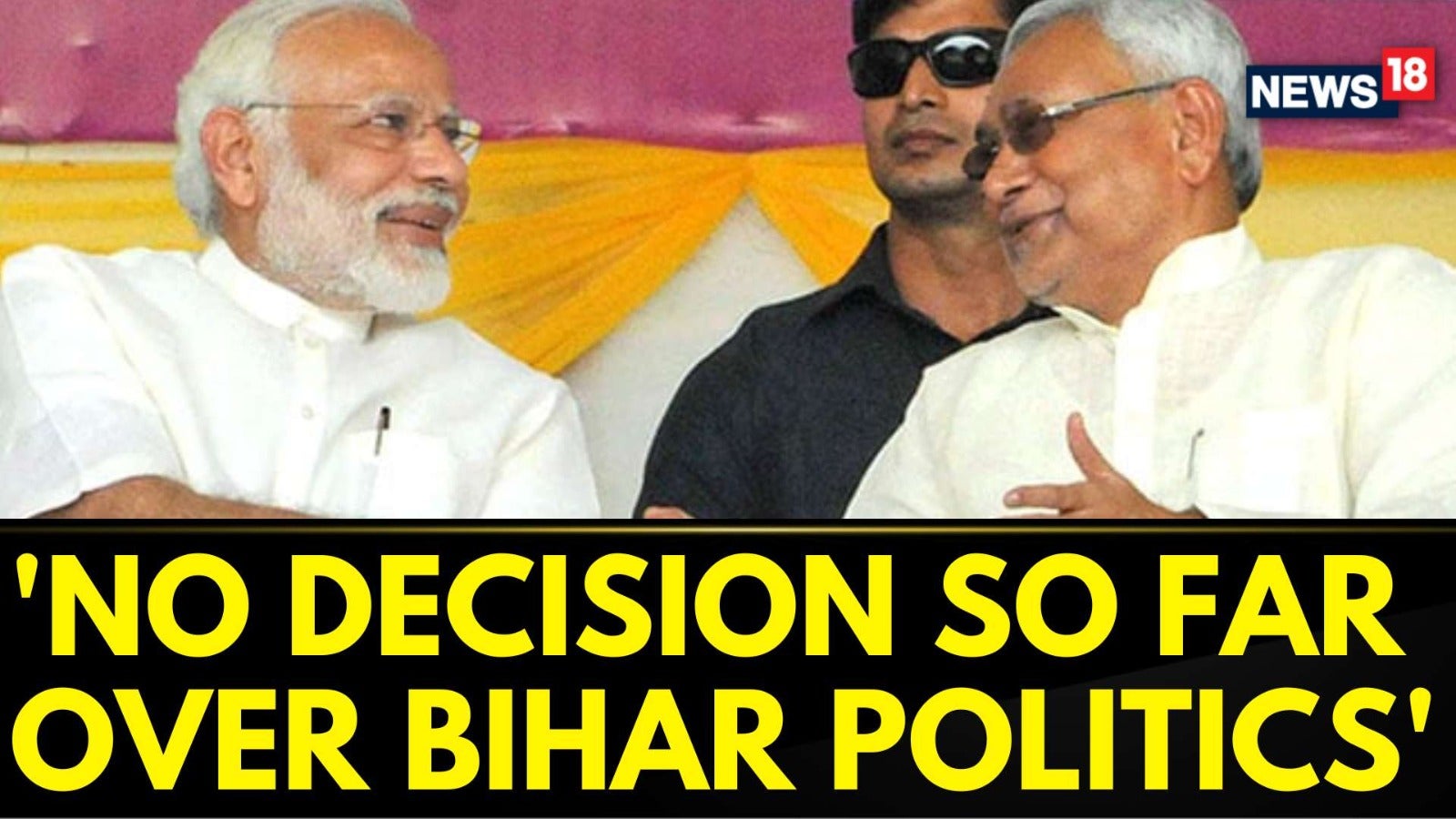 Watch Bihar Politics: 'No Decision So Far Over Bihar Politics', Top BJP ...