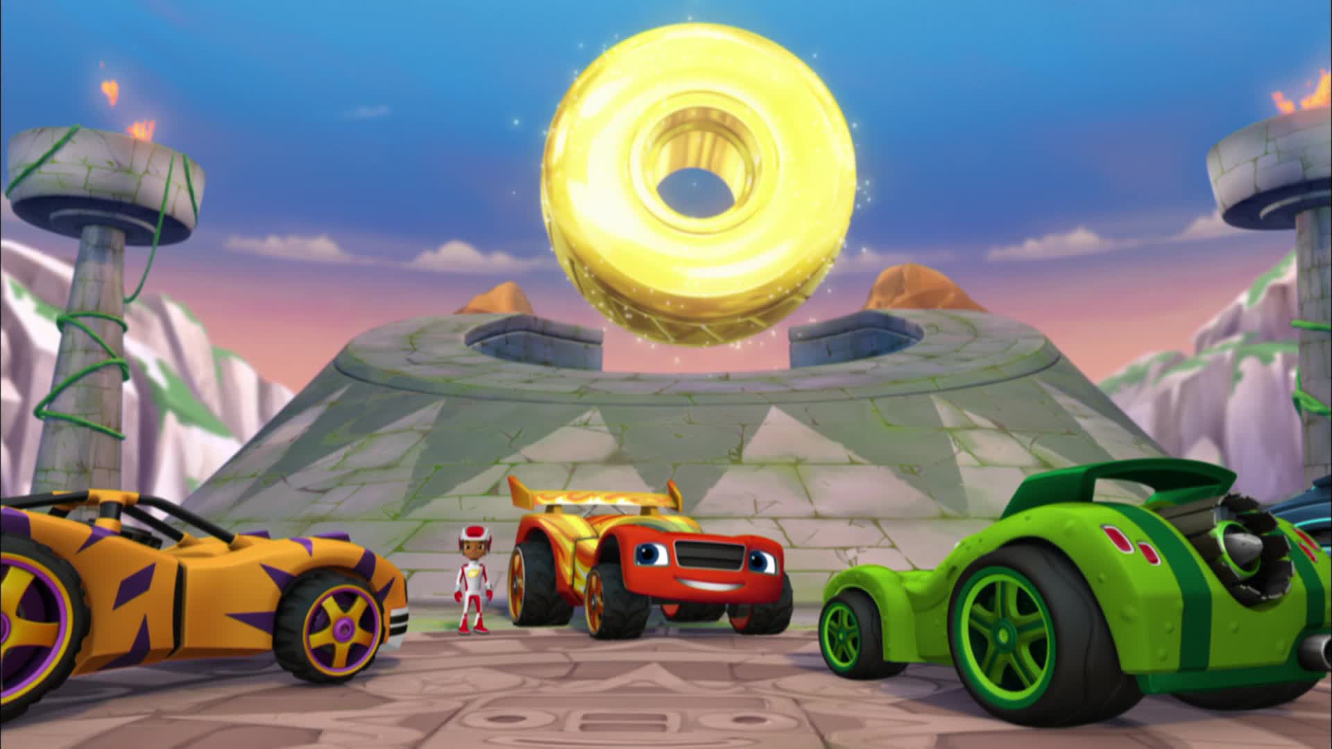 Watch Blaze And The Monster Machines Season 2 Episode 20 : The Wishing