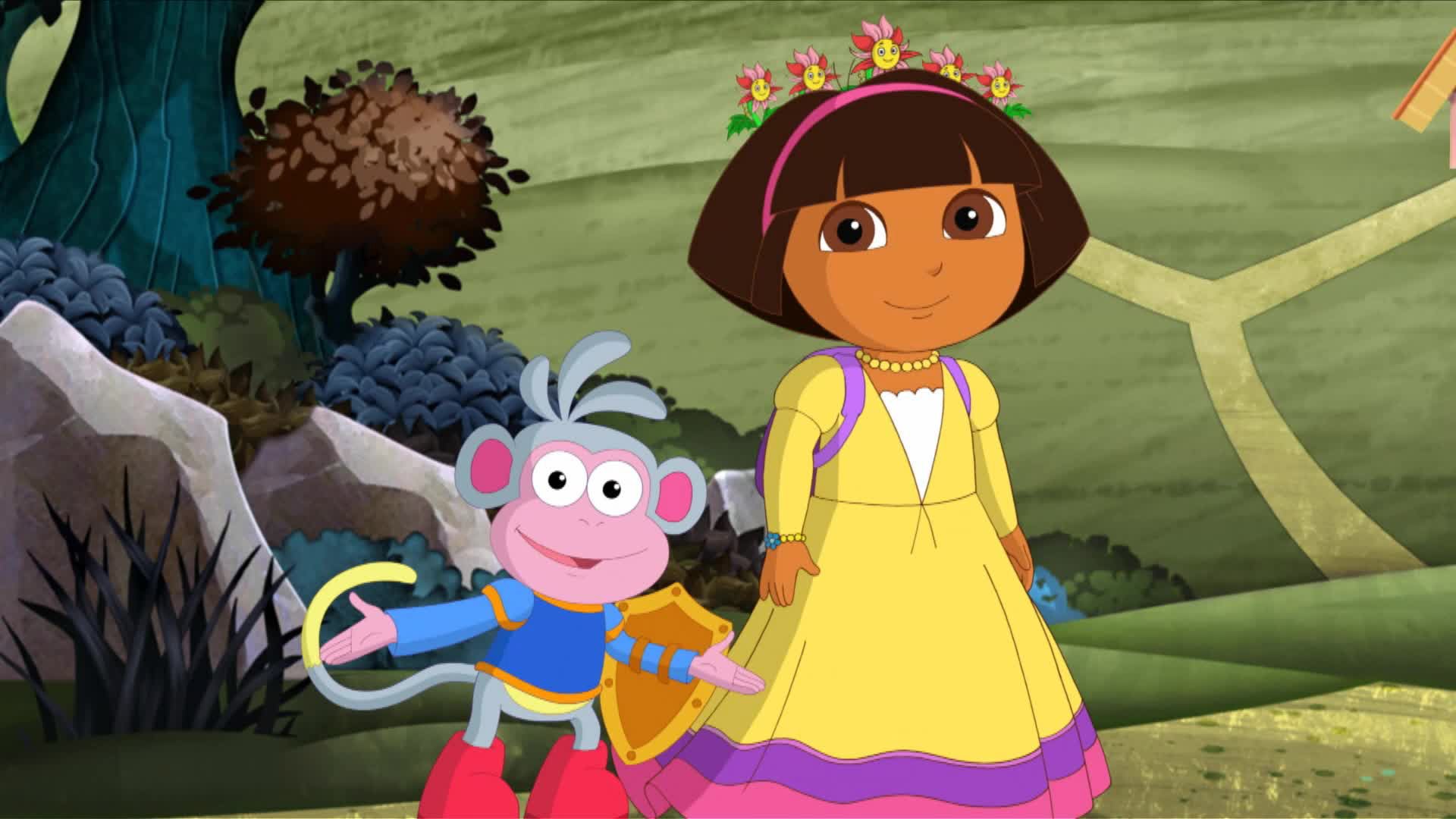 Watch Dora The Explorer Season 8 Episode 13 : Dora Saves Fairytale Land ...