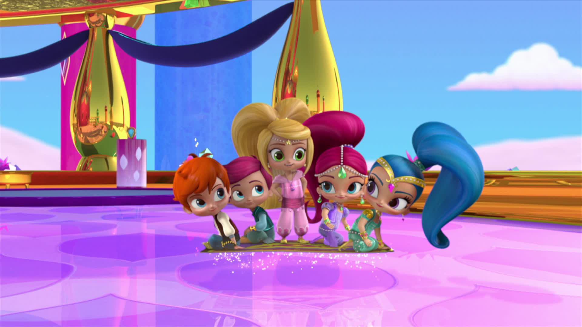 Watch Shimmer And Shine Season 2 Episode 10 : Wild Carpet Chase - Watch ...