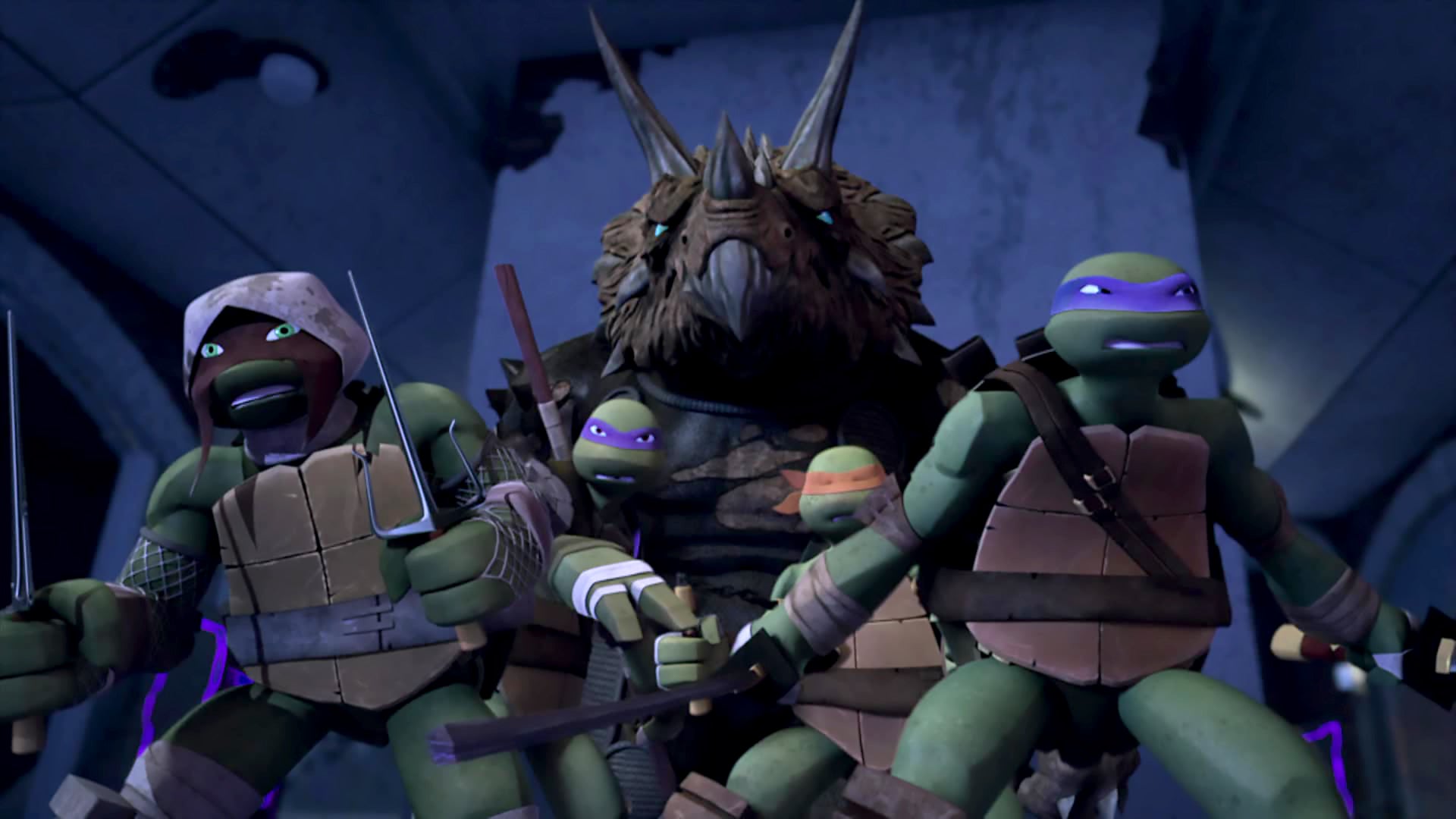 Watch Teenage Mutant Ninja Turtles Season 3 Episode 24 : Dinosaur Seen ...