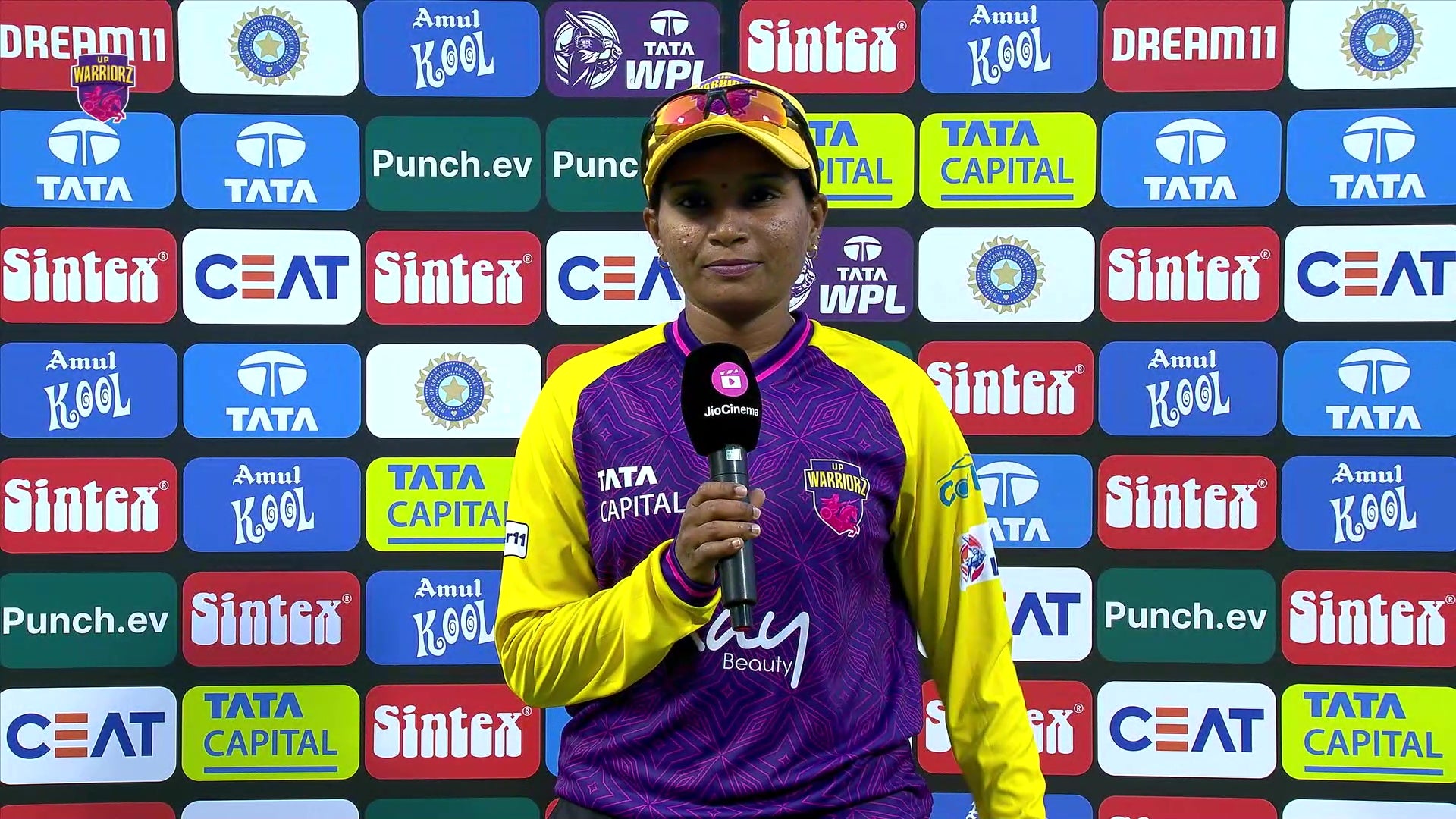 Watch Upw Vs Dc Pre Match Interview Rajeshwari Gayakwad Video Online