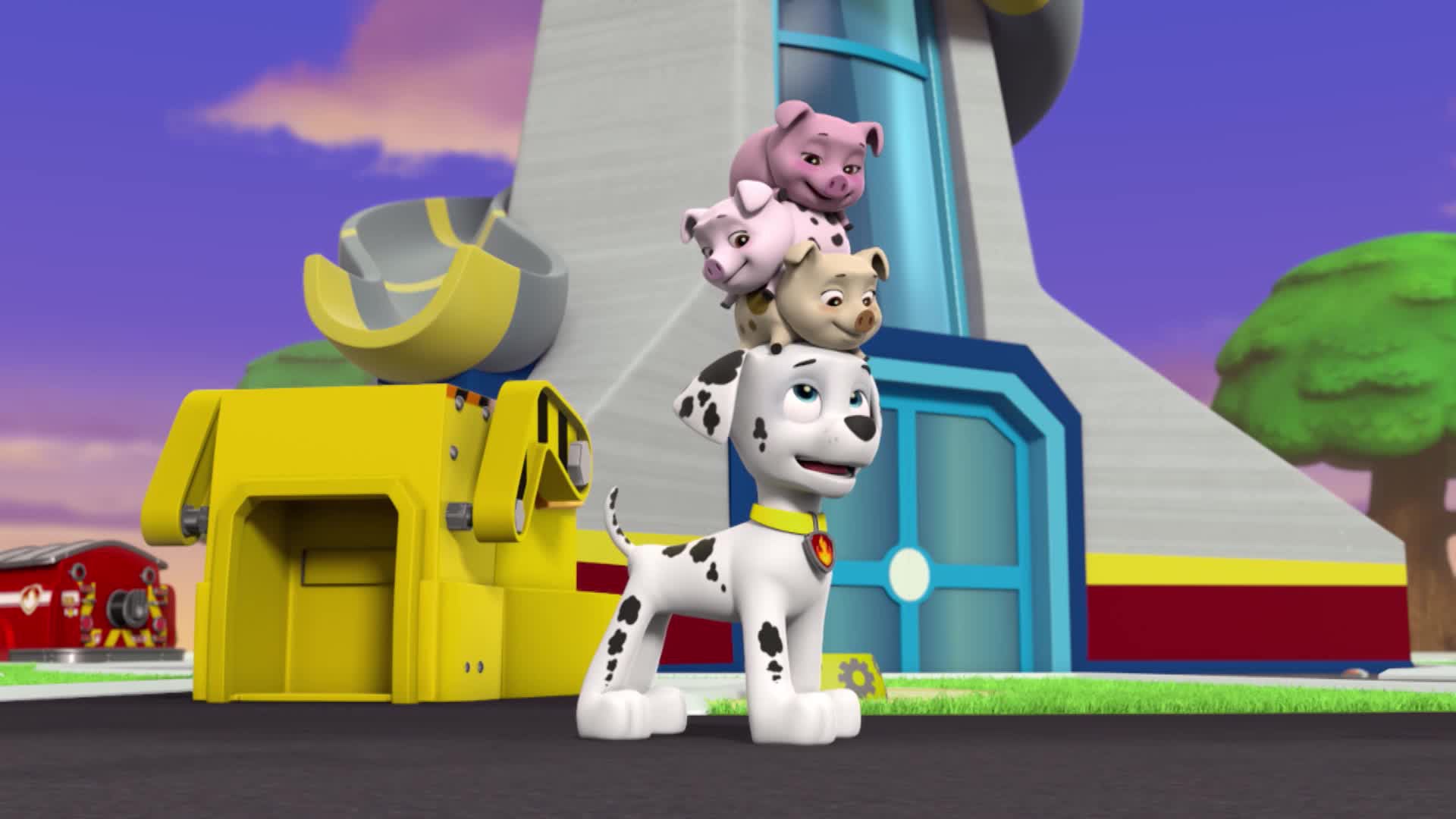 Watch Paw Patrol Season 3 Episode 16 : Pups Save Three Little Pigs