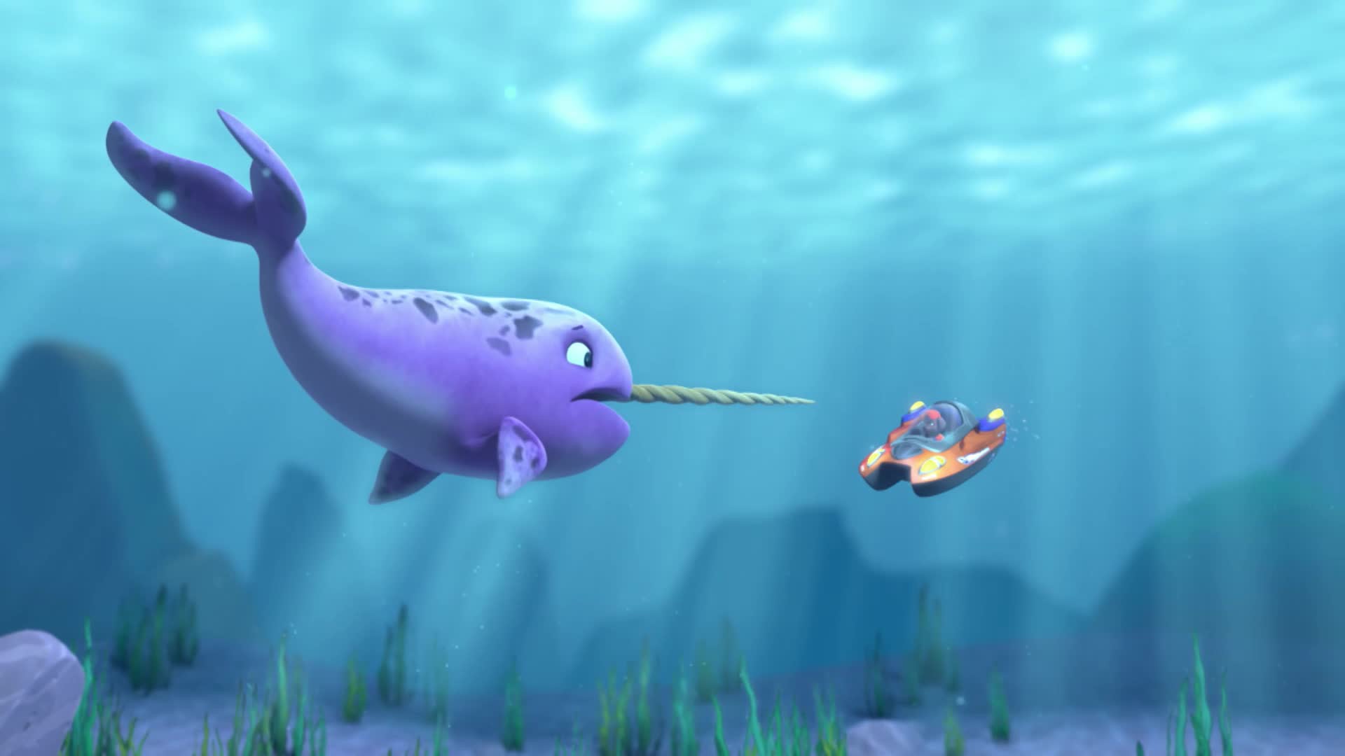 Watch Paw Patrol Season 4 Episode 40 : Sea Patrol: Pups Save A Narwhal ...