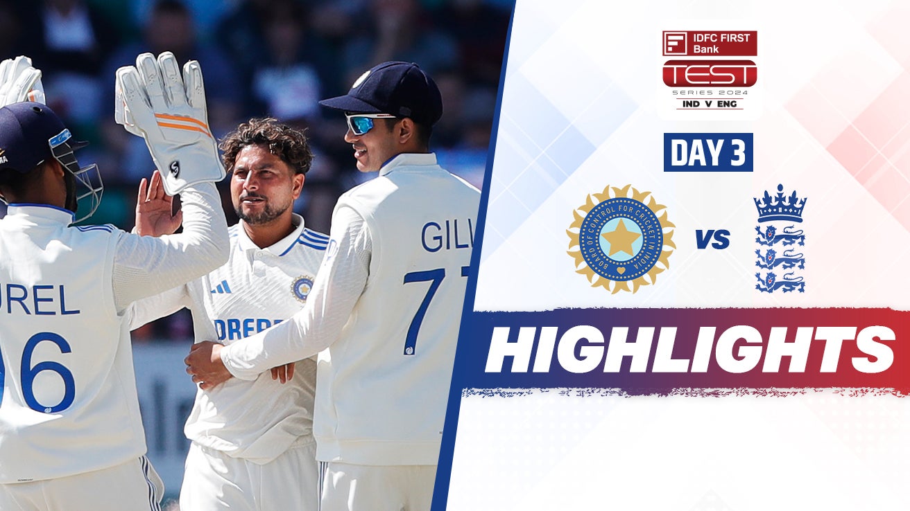 Watch India Vs England - 5th Test - Day 3 Highlights Video Online(HD ...