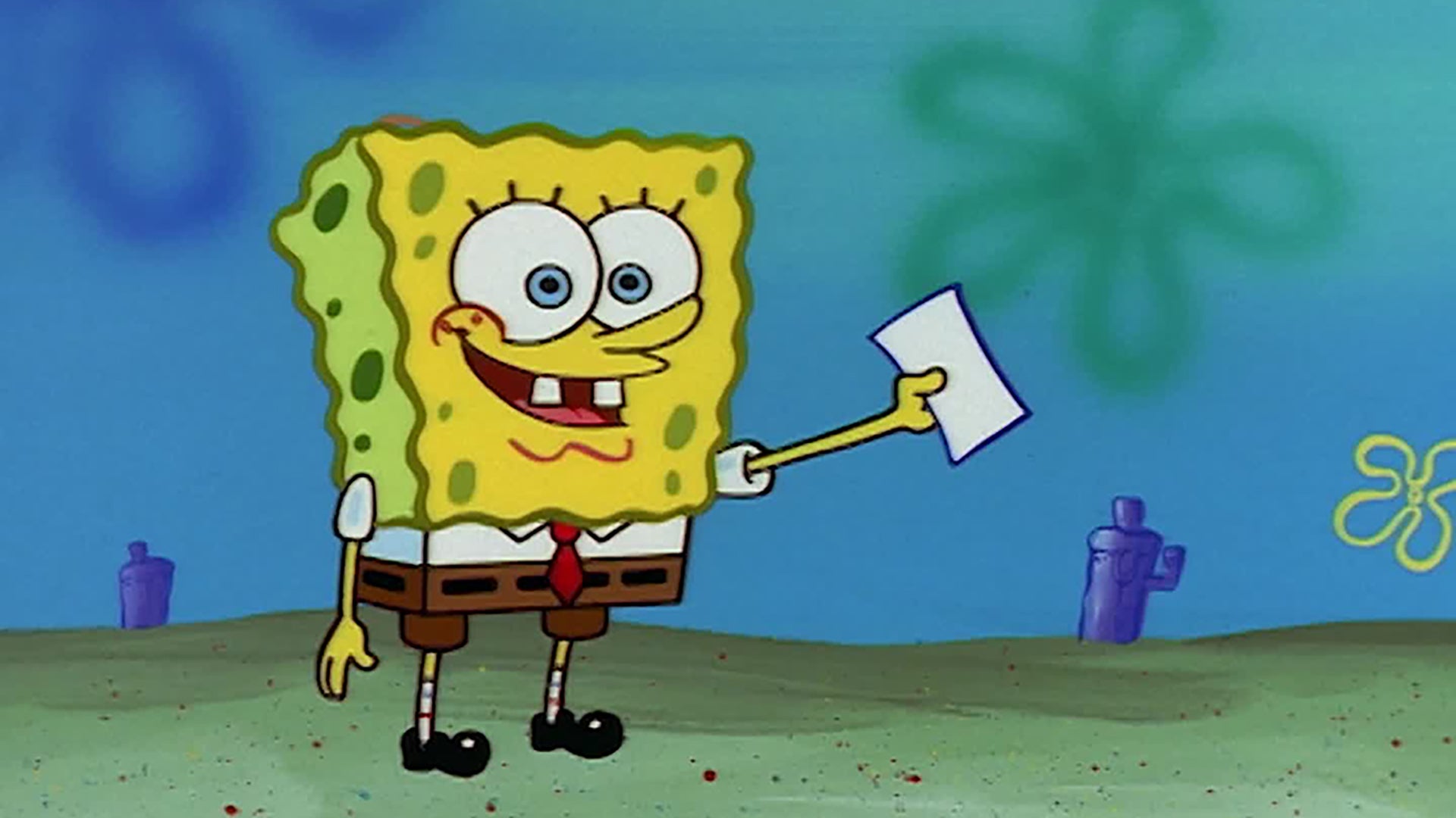 Watch Spongebob Squarepants Season 1 Episode 32 : The Paper - Watch ...