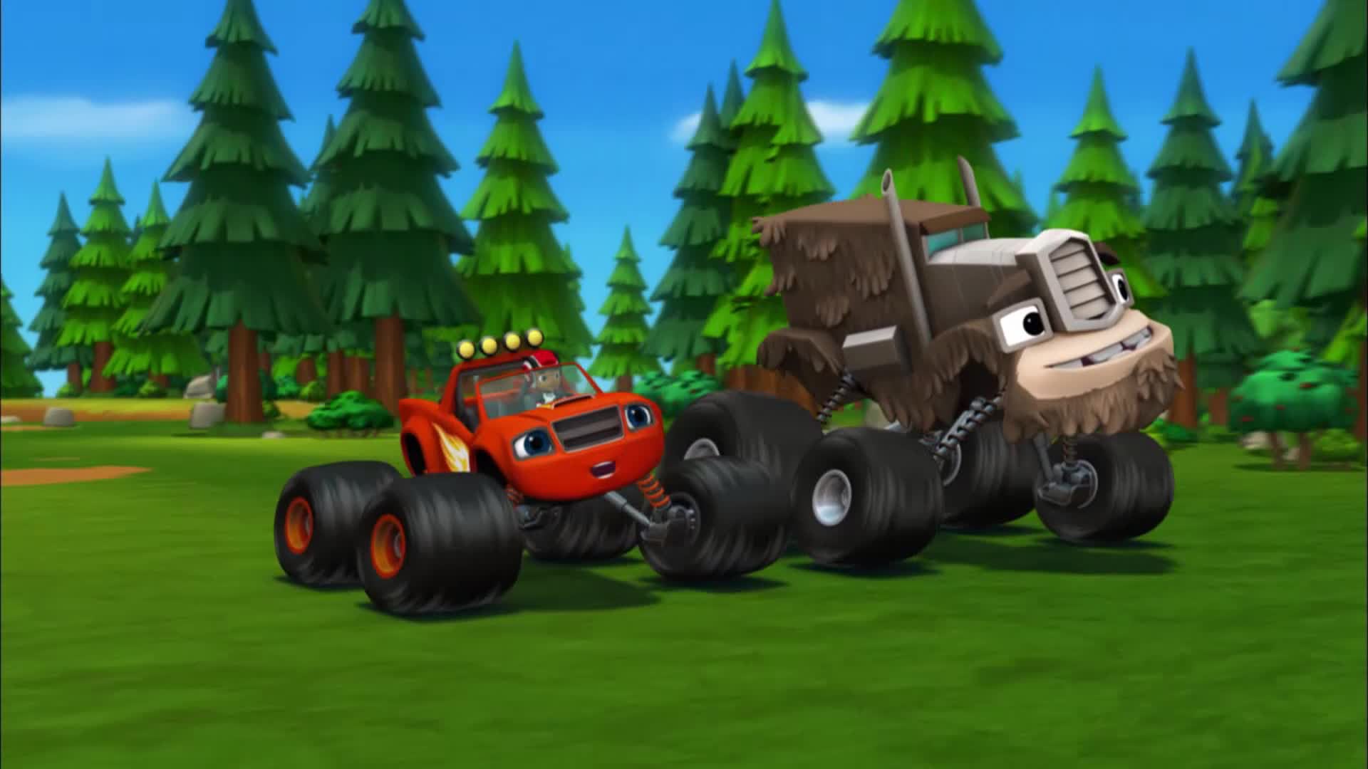 Watch Blaze And The Monster Machines Season 3 Episode 5 : Mega Mud ...