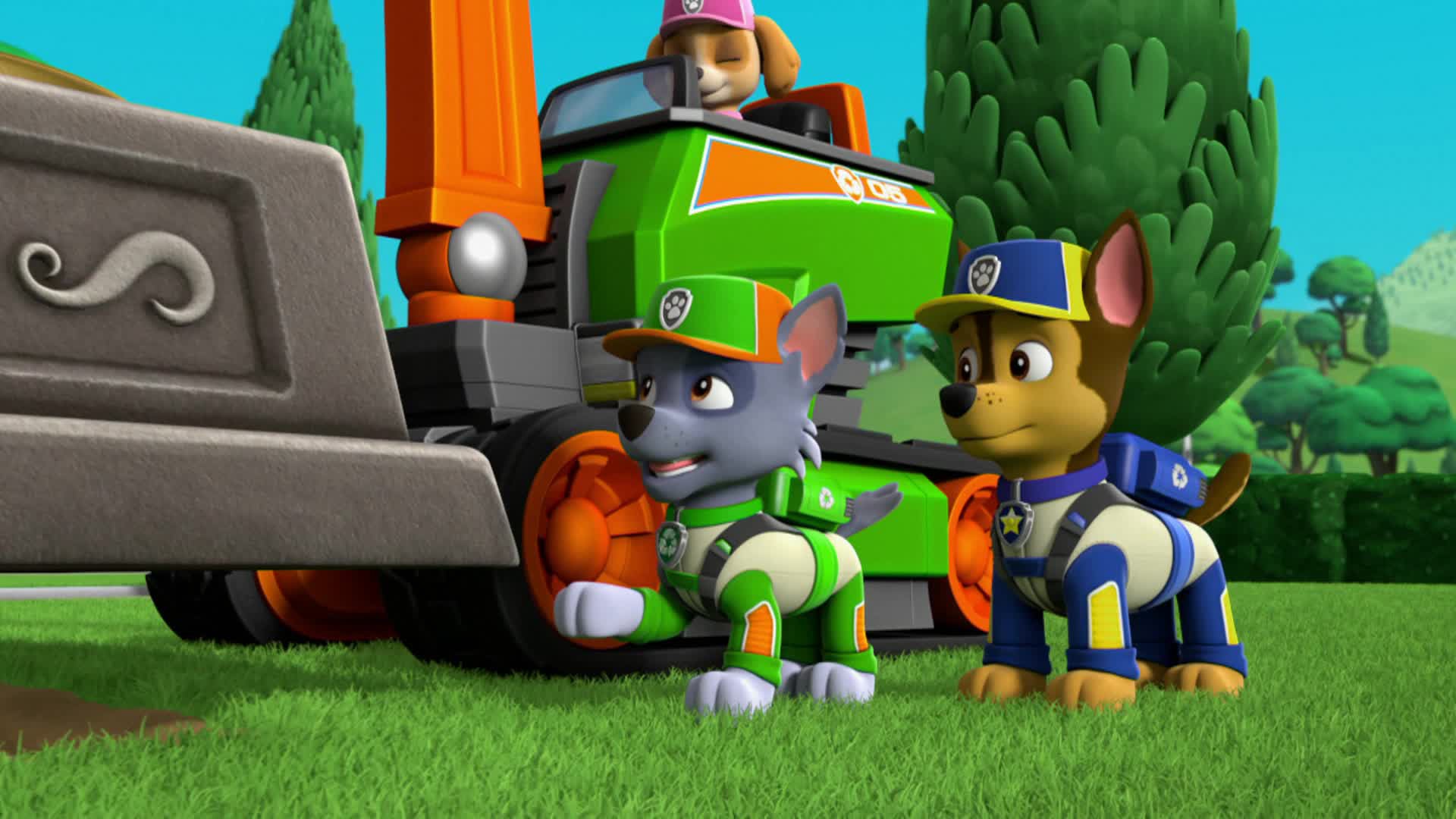 Watch Paw Patrol Season 5 Episode 36 : Pups And The Hidden Golden Bones ...