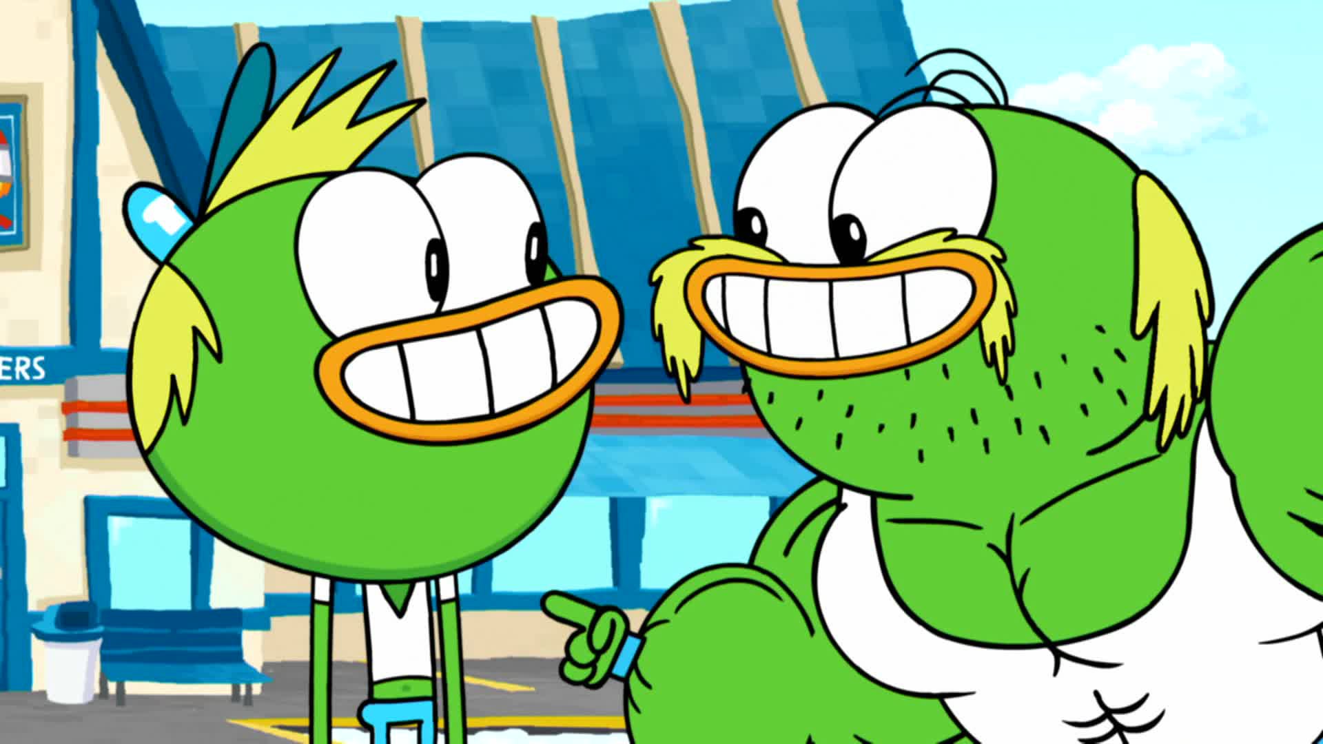 Watch Breadwinners Season 2 Episode 28 : Quack To The Future - Watch ...