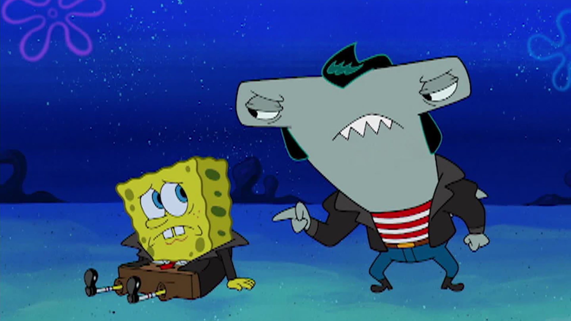 Watch Spongebob Squarepants Season 9 Episode 39 : Sharks Vs Pods ...