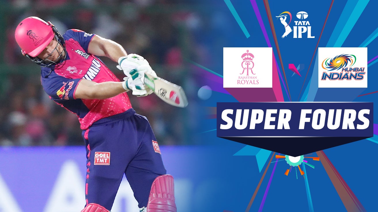 Watch RR Vs MI - RR Super 4s Video Online(HD) On JioCinema