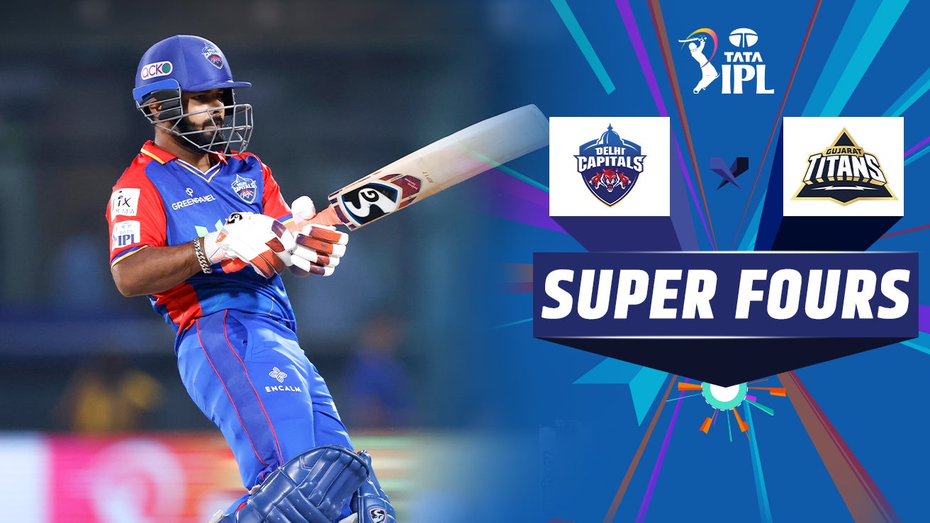 Watch DC Vs GT - DC Super 4s Video Online(HD) On JioCinema