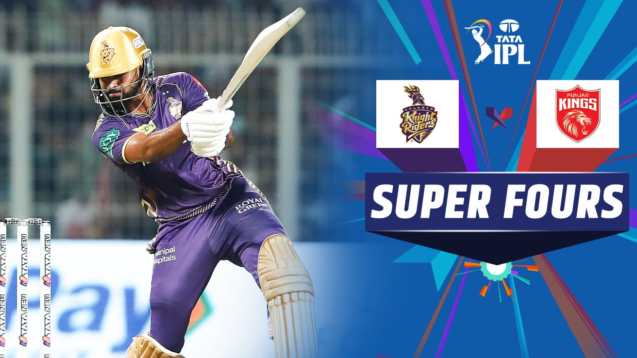 Watch KKR Vs PBKS - KKR Super 4s Video Online(HD) On JioCinema