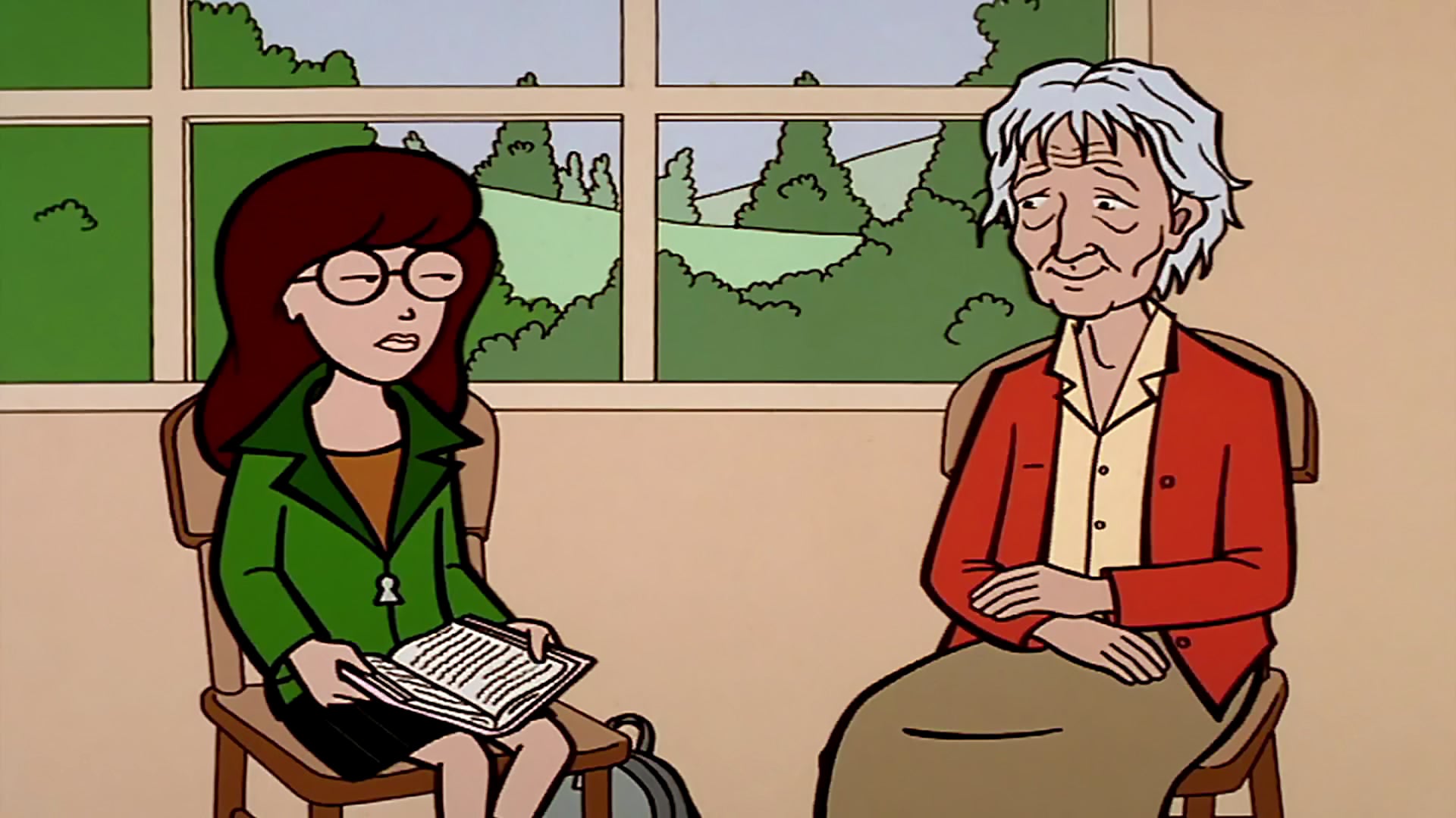 Watch Daria Season 3 Episode 2 : The Old And The Beautiful - Watch Full ...