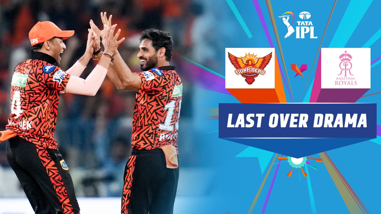 Watch SRH Vs RR - Last Over Drama Video Online(HD) On JioCinema