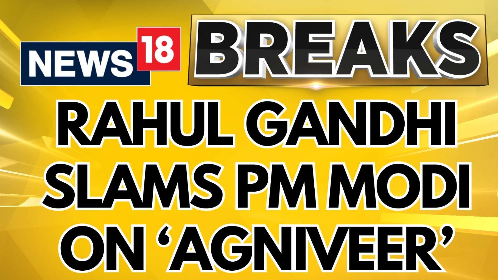 Watch Rahul Gandhi Slams Pm Modi On Agniveer Scheme News On Jiocinema