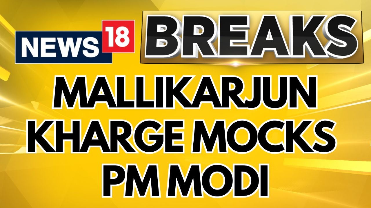 Watch Congress Chief Mallikarjun Kharge Sparks Row, Mocks PM Modi News ...