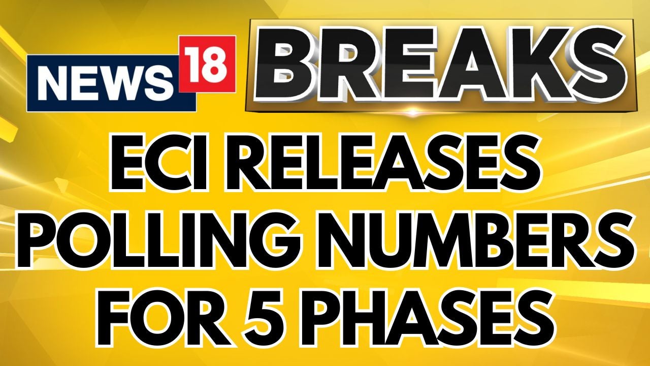 Watch ECI Releases Absolute Polling Numbers For Five Phases News On ...