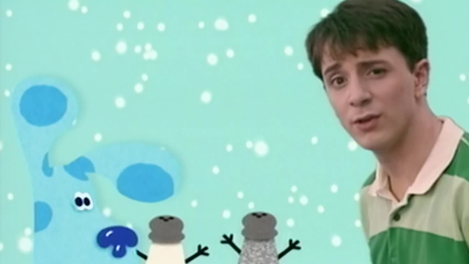 Watch Blue's Clues Season 1 Episode 10 : A Snowy Day - Watch Full ...