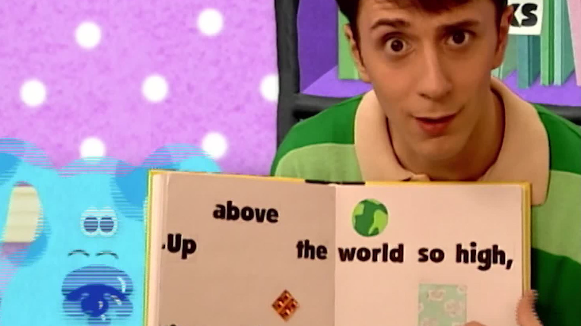 Watch Blue's Clues Season 2 Episode 7 : What Book Does Blue Wants To ...