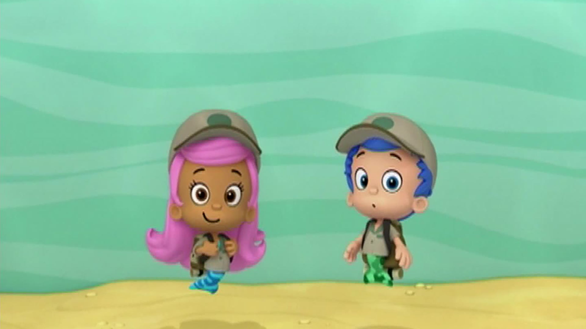 Watch Bubble Guppies Season 1 Episode 7 : The Legend Of Pinkfoot ...