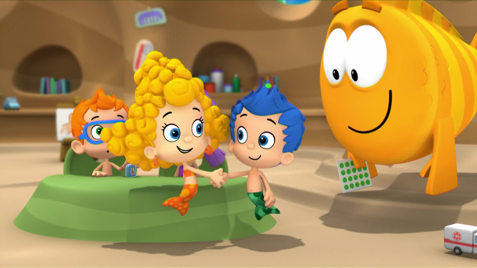 Watch Bubble Guppies Season 3 Episode 19 : Bubble Scrubbies! - Watch ...