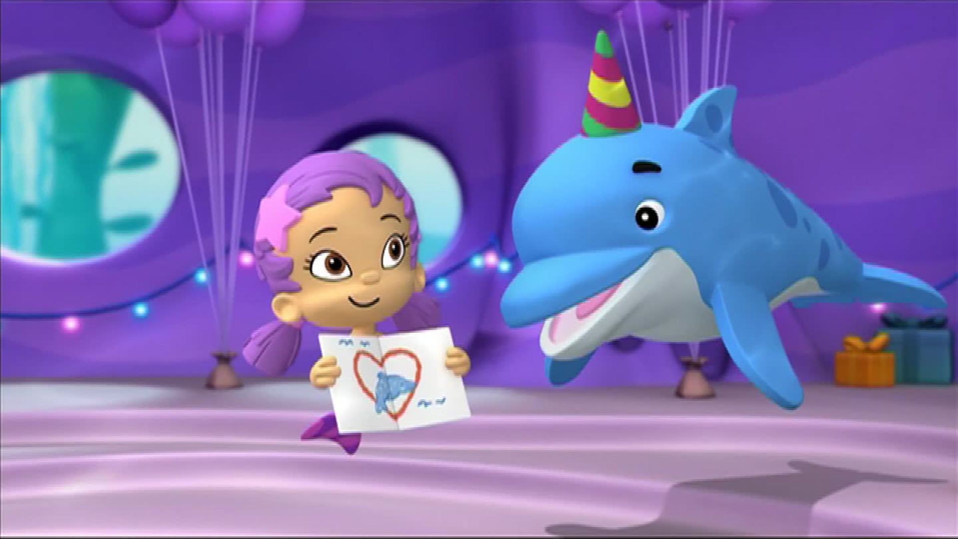 Watch Bubble Guppies Season 3 Episode 24 : A Dolphin Is A Guppy's Best