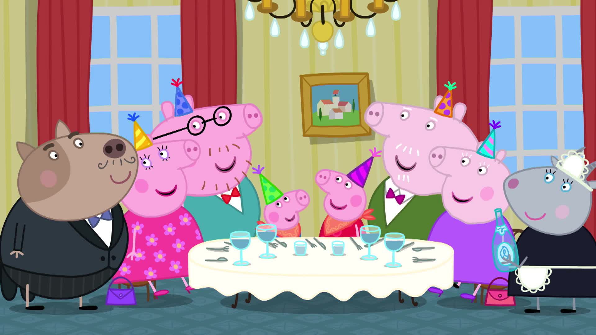 Watch Peppa Pig Season 8 Episode 17 : Grandpa Pig's Birthday - Watch ...