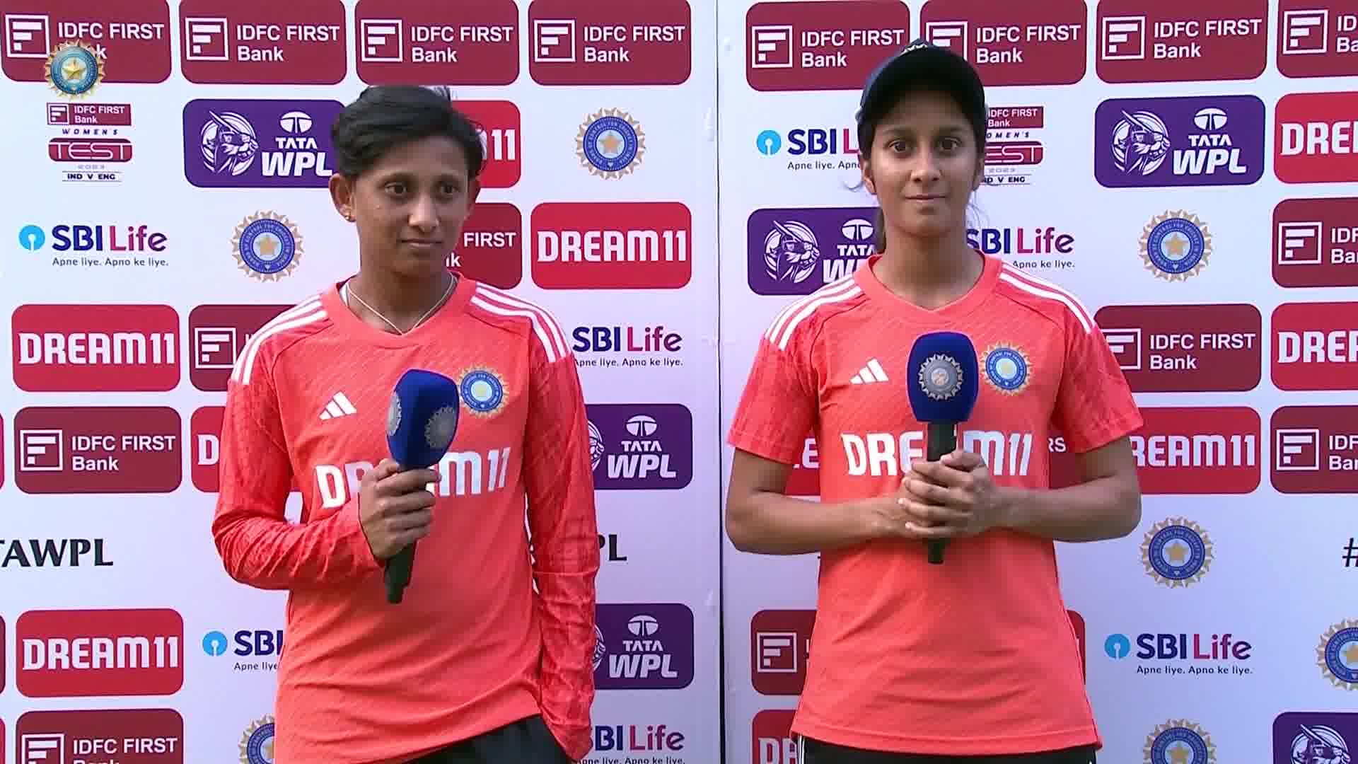 Watch India Women Vs England Women - Jemimah, Shubha Reflect On Day 1 ...