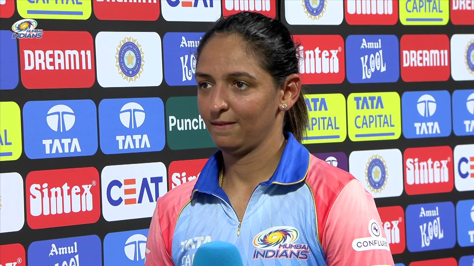 Watch Mumbai Indians V Delhi Capitals - Harmanpreet Kaur Interview ...