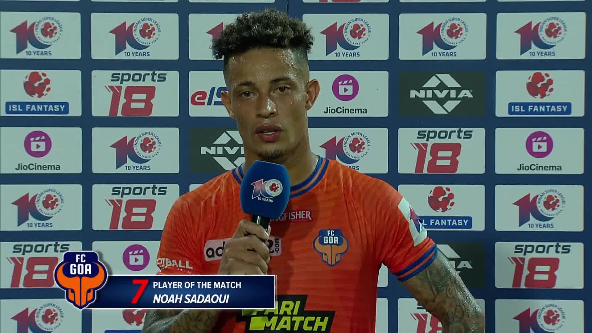 Watch FCG Vs EBFC - Post-Match Interview - Noah Sadaoui Video Online(HD ...