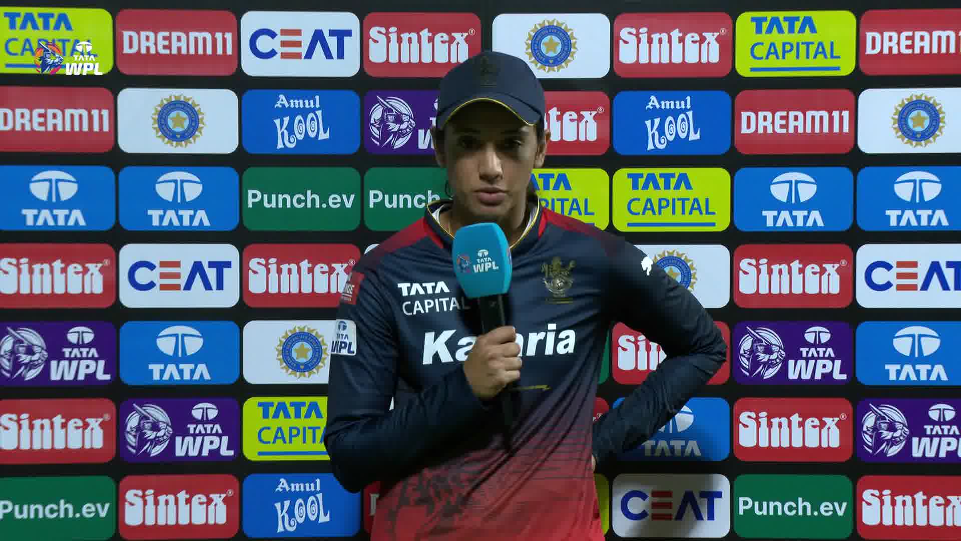 Watch Dc Vs Rcb Post Match Interview Smriti Mandhana Video Onlinehd On Jiocinema 2434