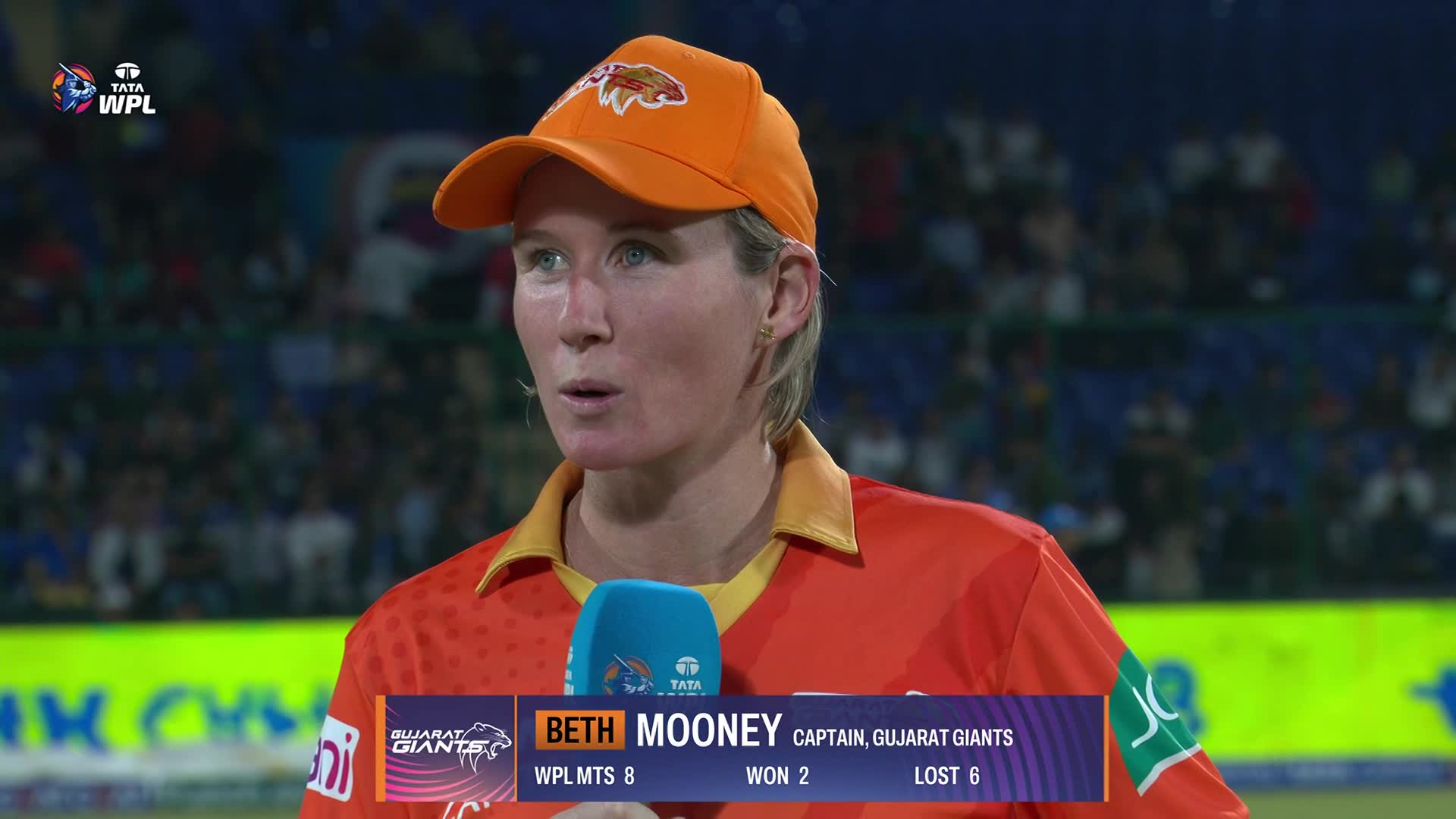 Watch DC Vs GG - Pre-Match Interview - Beth Mooney Video Online(HD) On ...