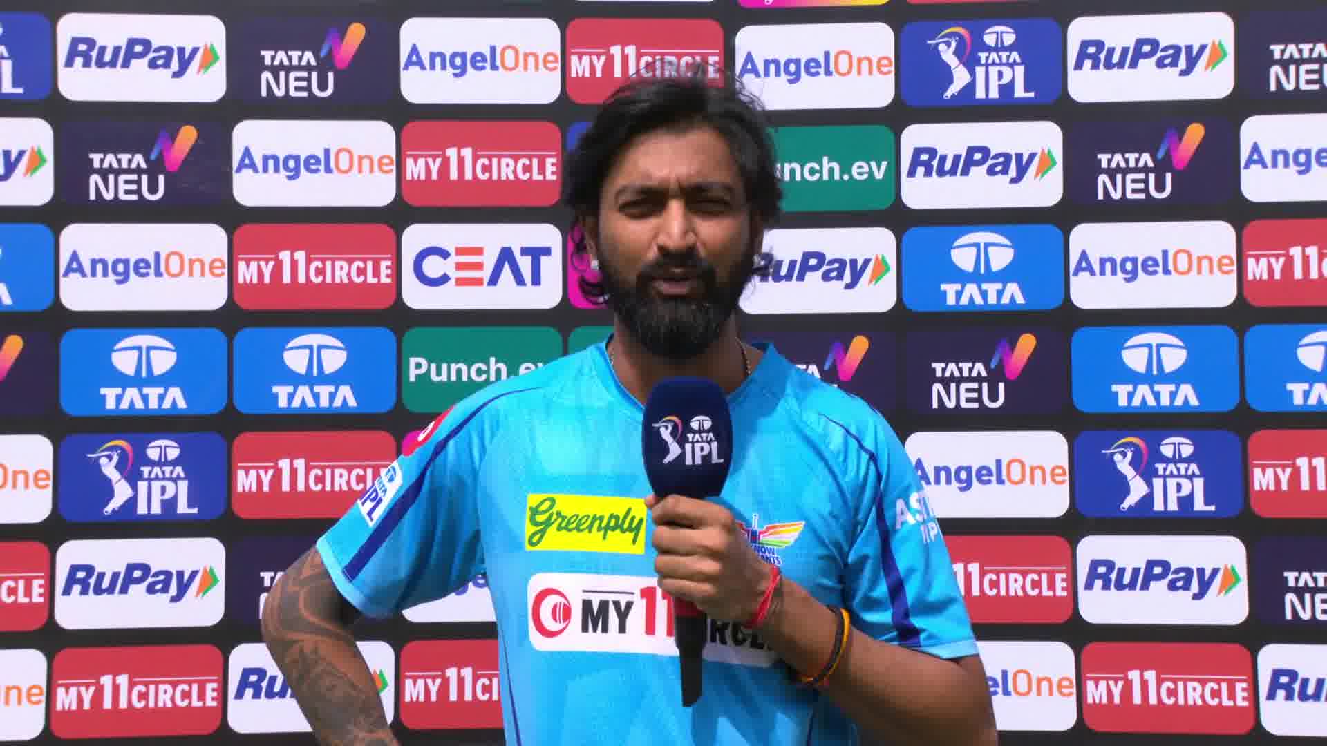 Watch RR Vs LSG - Pre-Match Interview - Krunal Pandya Video Online(HD ...