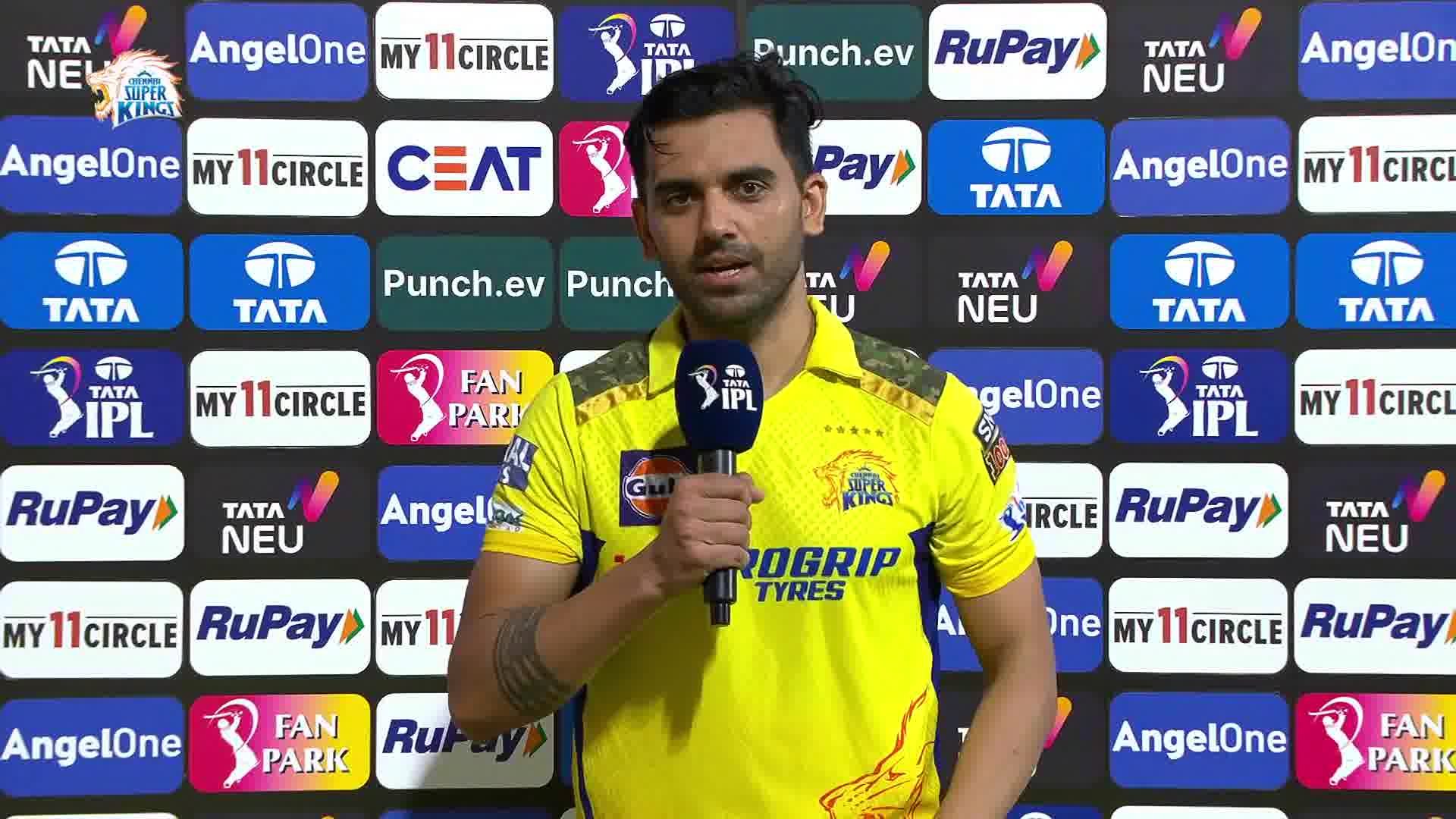 Watch CSK Vs GT - Post-Match Interview - Deepak Chahar Video Online(HD ...