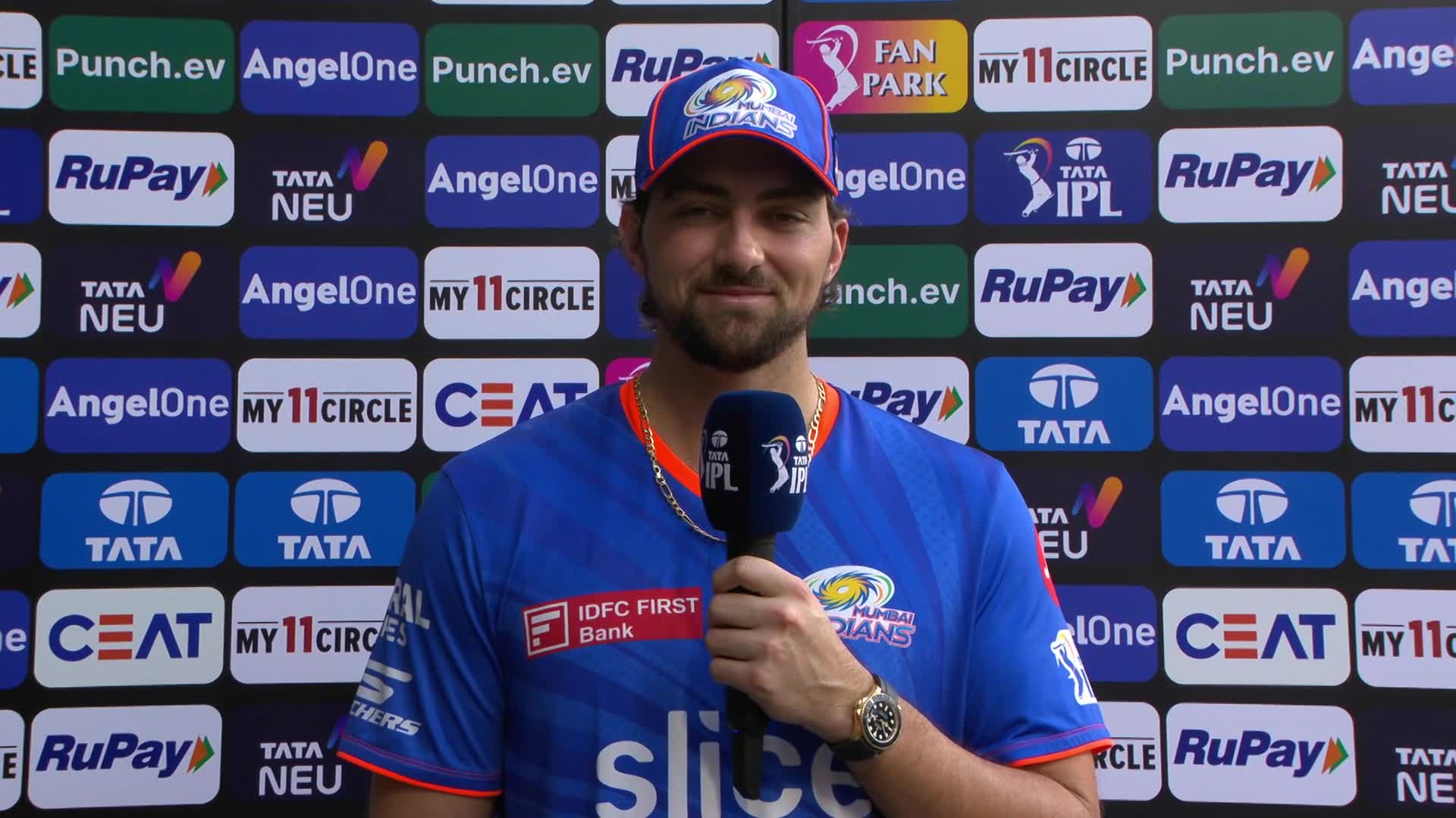 Watch MI Vs RCB - Pre-Match Interview - Tim David Video Online(HD) On ...