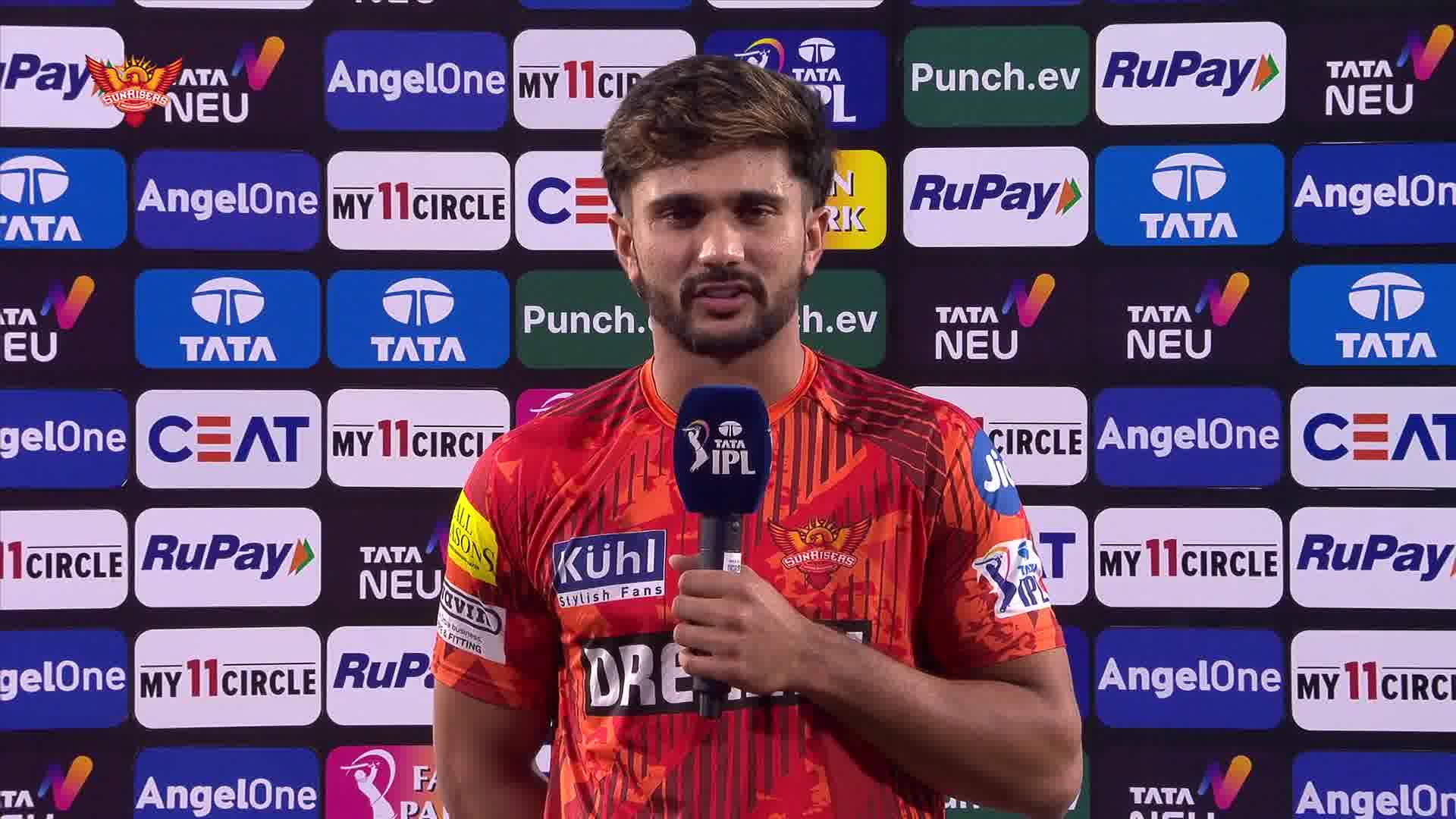 Watch SRH Vs RR - Pre-Match Interview - Nitish Kumar Reddy Video Online ...