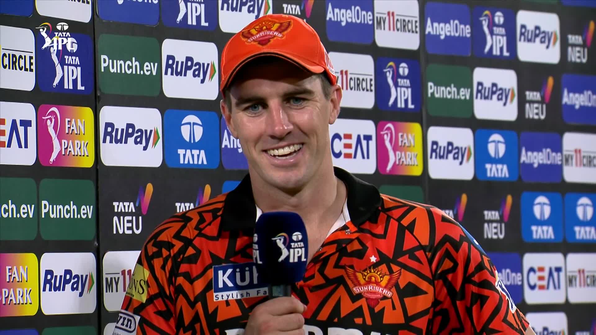 Watch SRH Vs RR - Post-Match Interview - Pat Cummins Video Online(HD ...