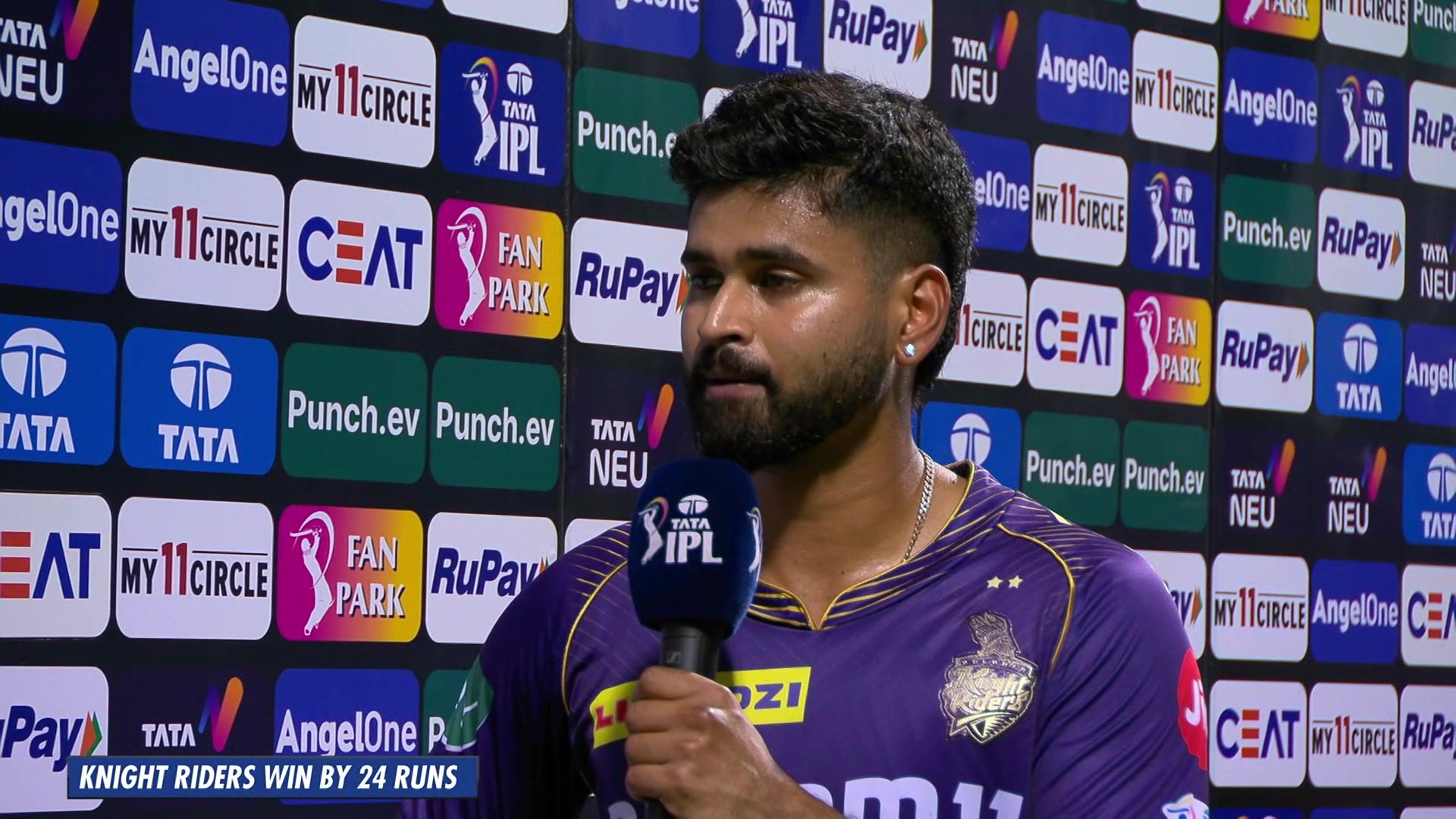 Watch MI Vs KKR - Post-Match Interview - Shreyas Iyer Video Online(HD ...