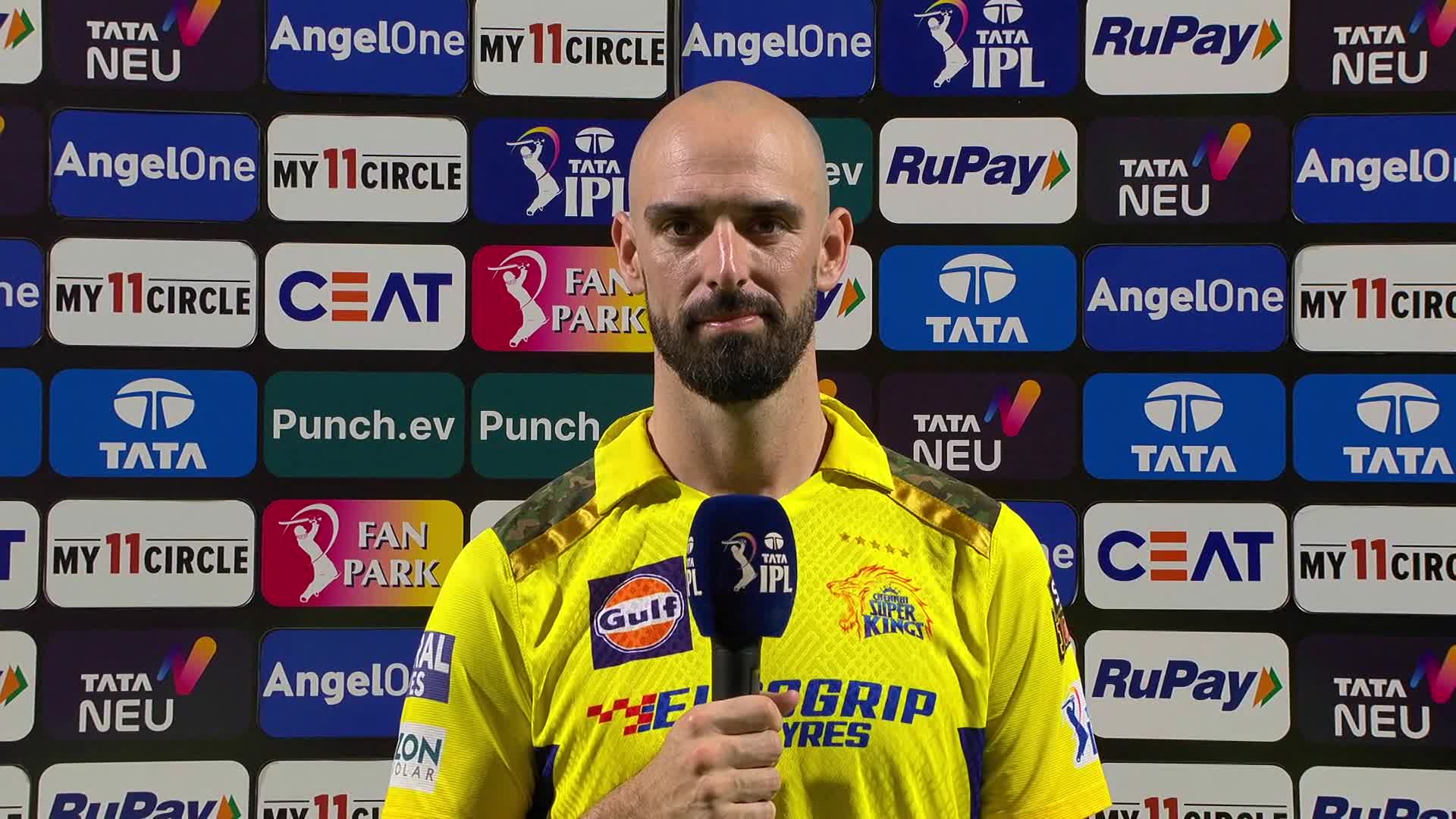 Watch Csk Vs Rr Post Match Interview Daryl Mitchell Video Onlinehd