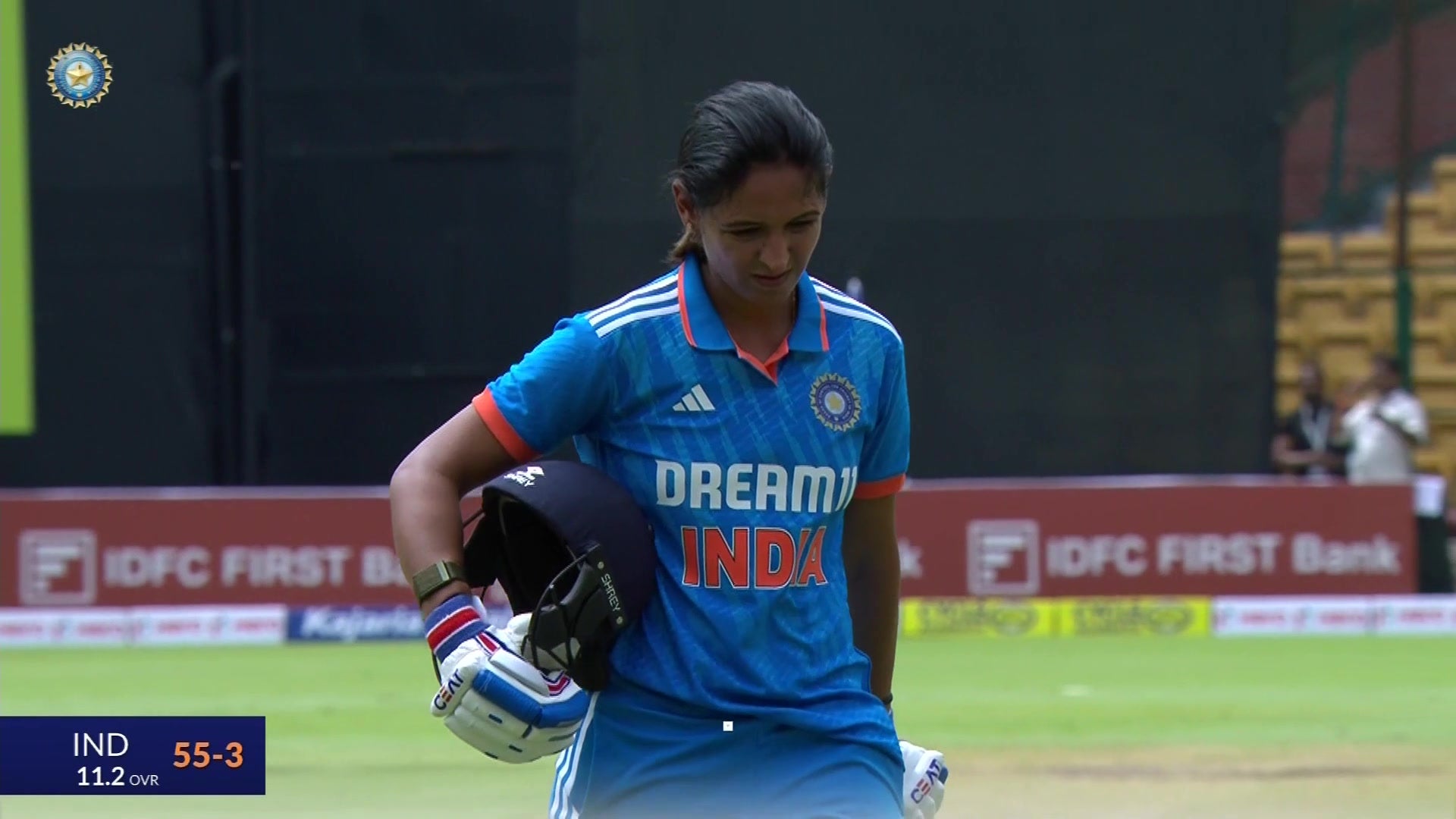 Watch Dercksen Dismisses Harmanpreet Video Online(HD) On JioCinema