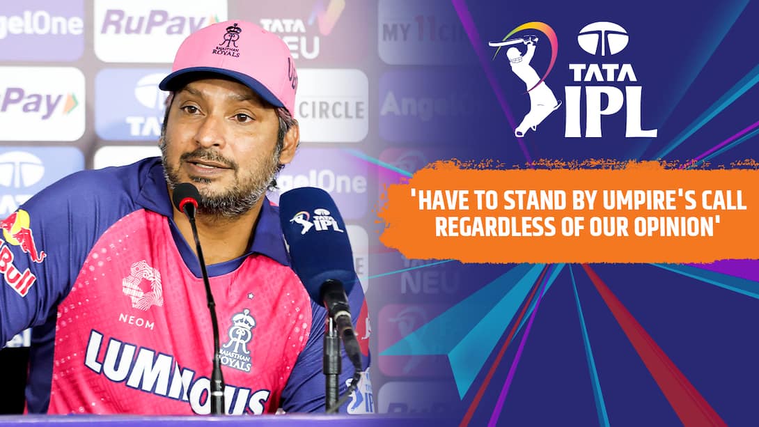 DC vs RR - Kumar Sangakkara Press Conference