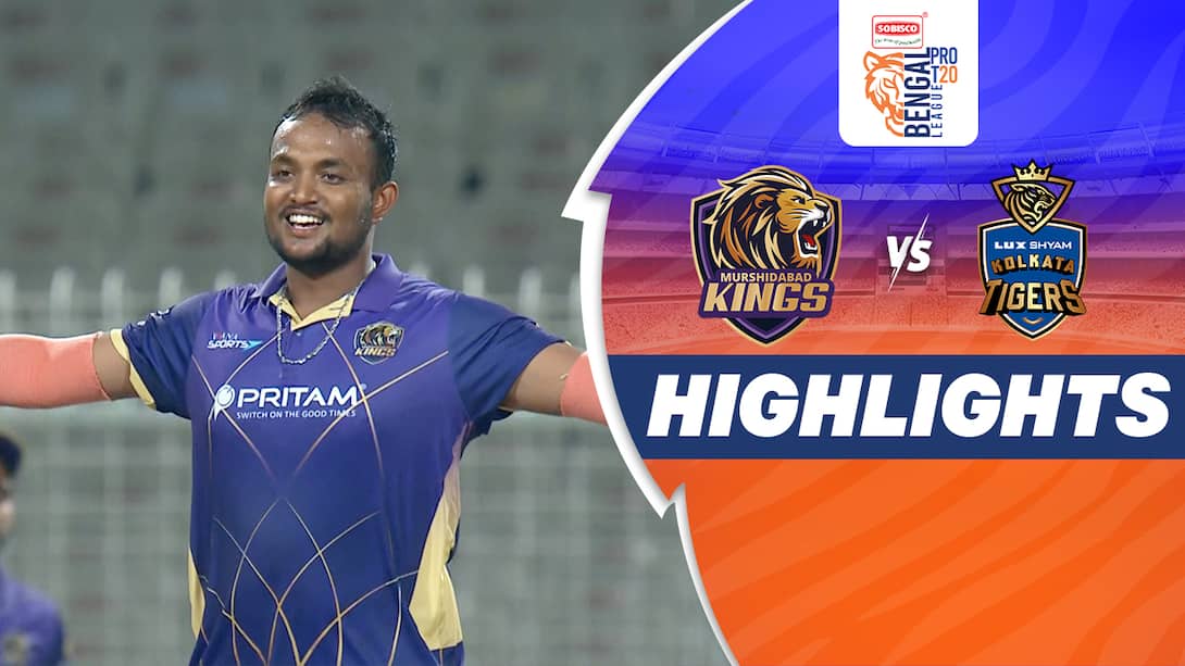 Murshidabad Kings vs Lux Shyam Kolkata Tigers - Highlights