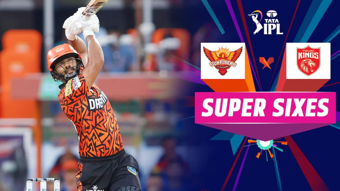 SRH vs PBKS - SRH Super 6s