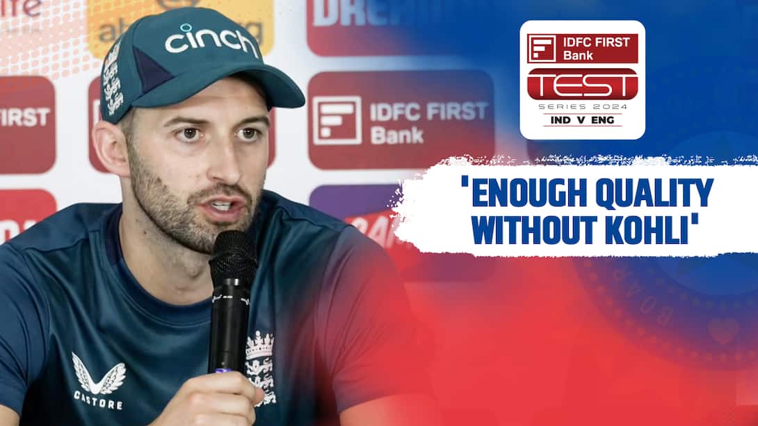 India vs England - Wood Press Conference