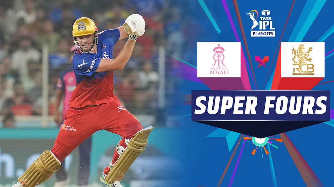 Eliminator - RR vs RCB - RCB Super 4s