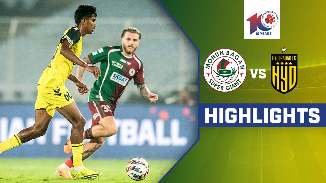 Watch Mohun Bagan Super Giant Vs Hyderabad FC - Highlights Video Online ...