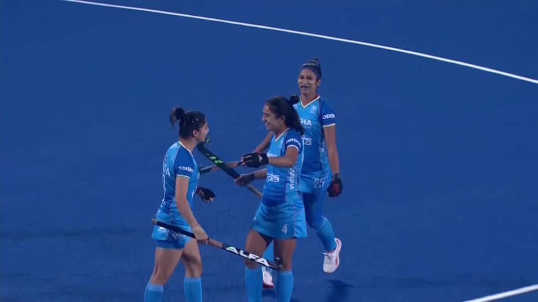 India vs Italy - Udita Gives IND The Lead
